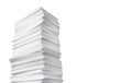 Huge paper stack Royalty Free Stock Photo