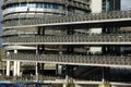 Huge parking for bikes in Amsterdam Royalty Free Stock Photo