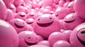 A huge pile of pink smiles