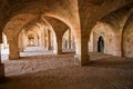 Huge pillars arches in Jami Masjid religious place of Islam at Mandu