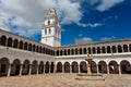 Huge plaza of Sucre, Capital of Bolivia Royalty Free Stock Photo