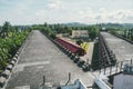 A huge prison in port Blair, top view