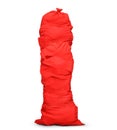 Huge red bag Royalty Free Stock Photo