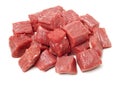 Huge red meat chunk Royalty Free Stock Photo