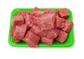 Huge red meat chunk Royalty Free Stock Photo