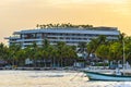 Huge resort and hotel complex in Playa del Carmen Mexico