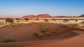 huge sand dunes in the Namib Desert Royalty Free Stock Photo