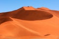 Huge sand dunes of Namibia desert