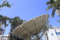 Huge satellite dish Royalty Free Stock Photo