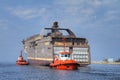 Huge ship Royalty Free Stock Photo