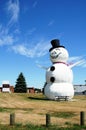 Huge snowman