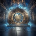 Star Gate Portal Time machine concept Royalty Free Stock Photo