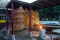 Huge Spiral Incenses at A-Ma Temple, Macau