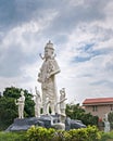 A huge statue of Lord Viththla in Anandsagar Bhakt Niwas Sankul. , Shegaon, Maharashtra, India.