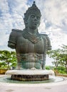 A huge statue of Vishnu in Bali