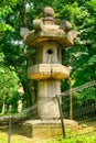 Huge stone lantern, Tokyo, Japan