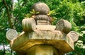 Huge stone lantern, Tokyo, Japan