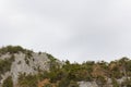 Huge stone mountain. Rock background. Rocky mountains