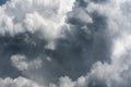 huge storm cloud, tower cumulus and cumulonimbus cloud