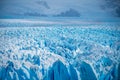 The huge surface of the glacier. Shevelev. Royalty Free Stock Photo