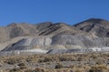 Huge tailing piles left over from industrial mining operation Royalty Free Stock Photo