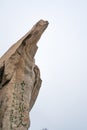 Rocky outcrop in Huashan mountain