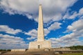Huge tower monument in San Jacinto Battleground State Historic Site Royalty Free Stock Photo