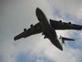 Huge US Air Force Lockheed C5 Galaxy Landing.