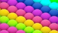 A Huge Vibrant Array of Colorful Golf Balls