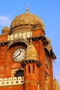 Mahatma Gandhi Hall. Ghanta Ghar, Indore, Madhya Pradesh. Also Known as King Edward Hall. Indian Architecture. Royalty Free Stock Photo