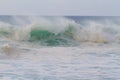Huge Wave Break During Storm Royalty Free Stock Photo