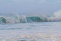 Huge Wave Break During Storm Royalty Free Stock Photo