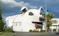 Huge welcome dog building in Tirau, New Zealand