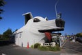 Huge welcome dog building in Tirau, New Zealand