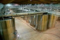 Huge wine vats Royalty Free Stock Photo