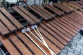 Wooden Xylophone Percussion Instrument With Drumsticks