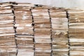 Piles of old papers Royalty Free Stock Photo
