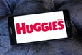 Huggies diapers manufacturer logo Royalty Free Stock Photo