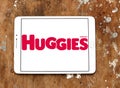Huggies diapers manufacturer logo Royalty Free Stock Photo