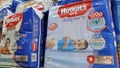 Huggies diapers sold in store in Johor Bahru, Malaysia