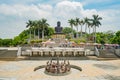 Hugh Buddha statue in Eight Trigram Mountains Buddha Landscape