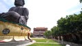 Hugh Buddha statue in Eight Trigram Mountains Buddha Landscape