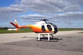 Hughes 369 helicopter Royalty Free Stock Photo