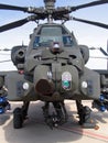 Hughes AH-64 Apache Attack Helicopter Royalty Free Stock Photo