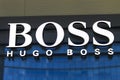 Hugo Boss shop Royalty Free Stock Photo