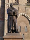 Hugo de Groot in Delft in the Netherlands