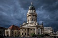 Huguenot Museum in French (Reformed) Church of Friedrichstadt (FranzÃÂ¶sischer Dom) Royalty Free Stock Photo