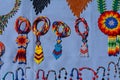 Huichol handicraft pieces, inhabit the north of Jalisco and part of Nayarit, Zacatecas and Durango Mexico.