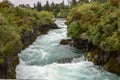 Huka Falls Canyon Royalty Free Stock Photo