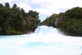 Huka Falls - Waterfall near Taupo, New Zealand Royalty Free Stock Photo